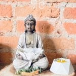 N0106 Buddha Cuenco de Loto 30cm