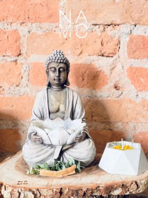 N0106 Buddha Cuenco de Loto 30cm