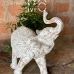N1015 Figura Decorativa Elefante Mandala-3
