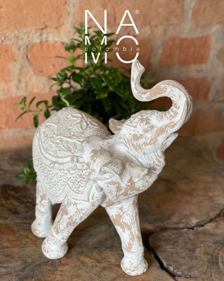 N1015 Figura Decorativa Elefante Mandala-3
