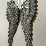 Alas Pared 2 x 75 cm gris+dorado