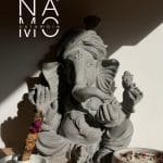 Altar Ganesha Efecto Piedra