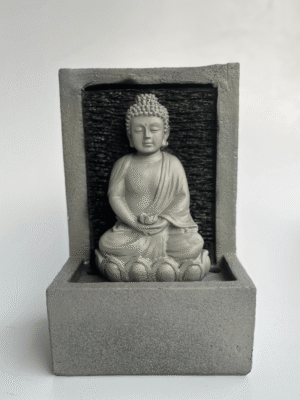 Fuente de Agua Budha Meditación 23 cm